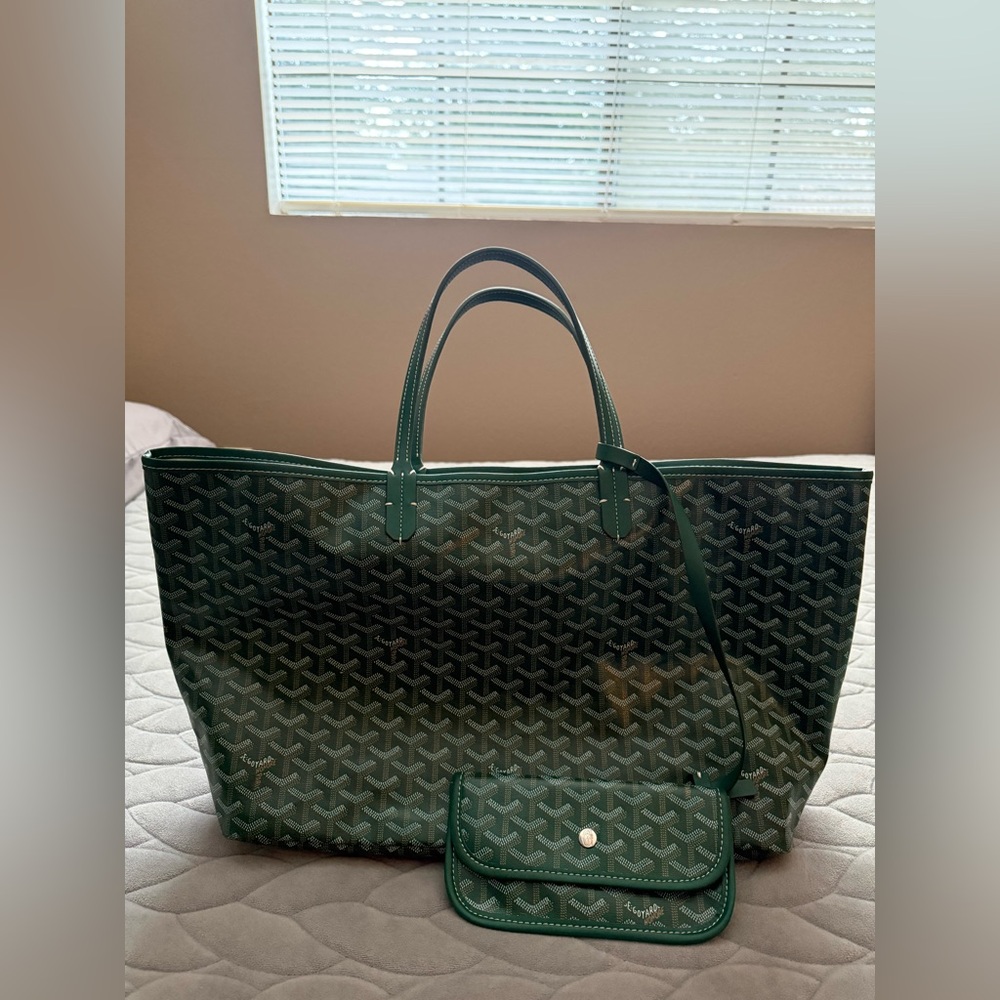 Goyard Emerald Green Tote